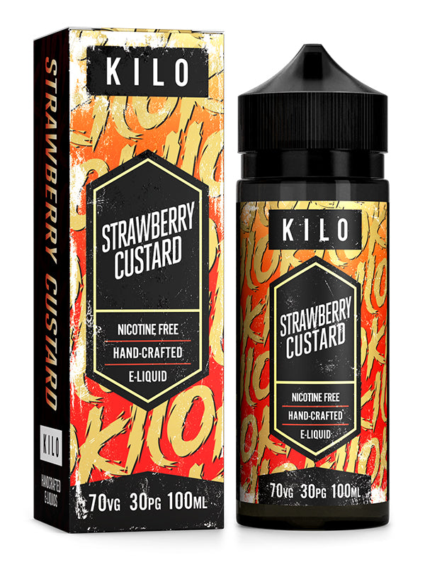 Kilo Strawberry Custard The Rebrand E-Liquid 120ml NYKecigs.com The Gourmet Vapor Shop