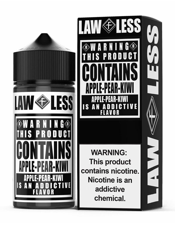 Lawless Apple Pear Kiwi E-Liquid 120ml NYKecigs.com The Gourmet Vapor Shop