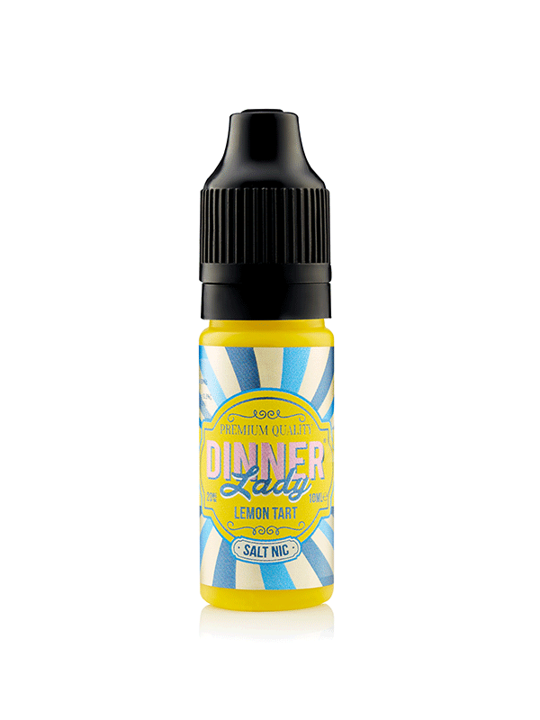 Vape Dinner Lady Lemon Tart Nic Salts 10ml E-Liquid NYKecigs.com