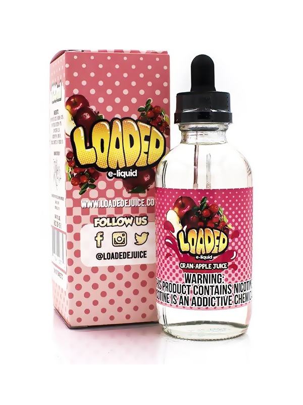 Loaded Cran Apple 120ml E Liquid - NYKECIGS