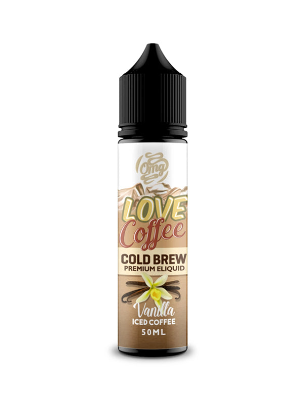 LOVE Coffee Vanilla Iced E-Liquid 60ml NYKecigs.com The Gourmet Vapor Shop