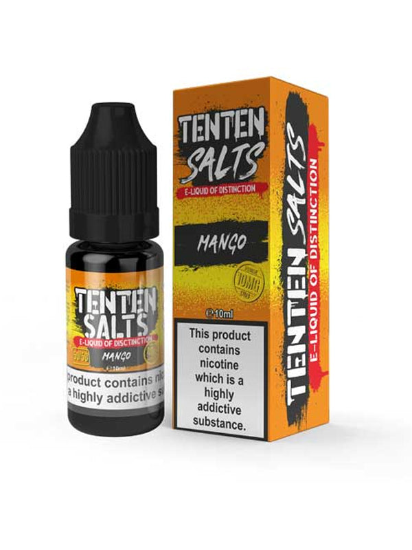 Mango TenTen Salt E Liquid 10ml NYKecigs The Gourmet Vapor Shop