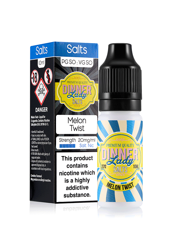 Vape Dinner Lady Melon Twist Nic Salts 10ml E-Liquid NYKecigs.com