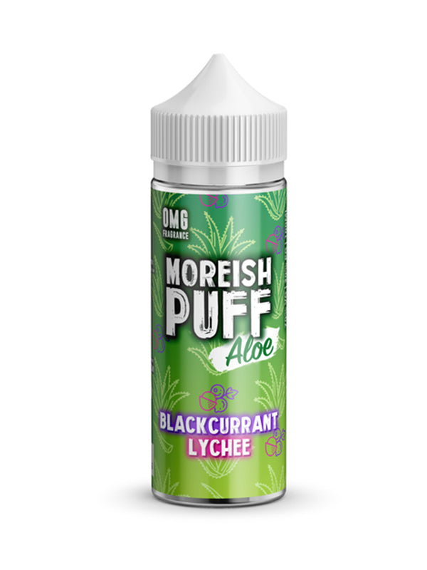 Moreish Puff Aloe Blackcurrant & Lychee 120ml E Liquid NYKecigs.com