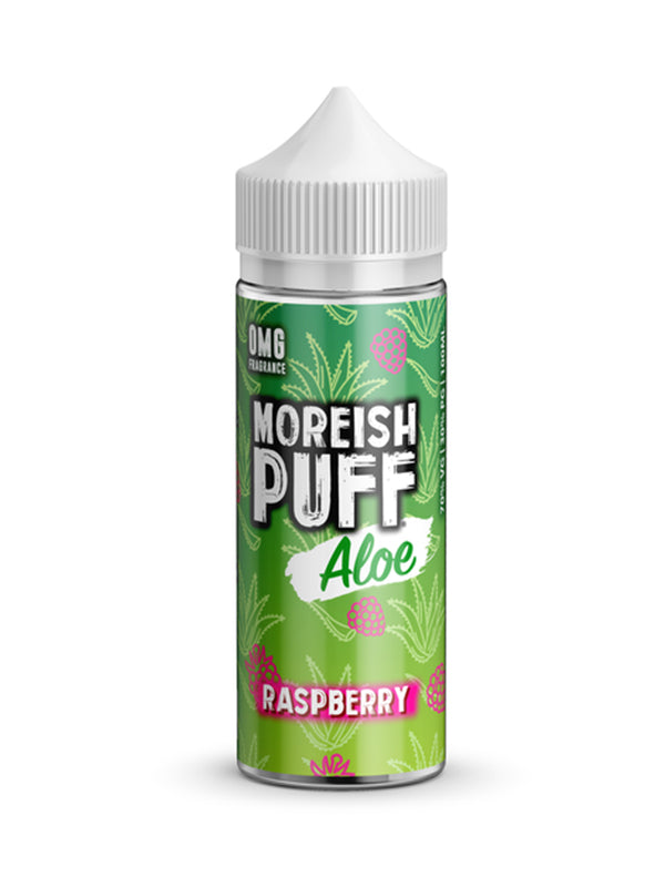 Moreish Puff Aloe Raspberry 120ml E Liquid NYKecigs.com