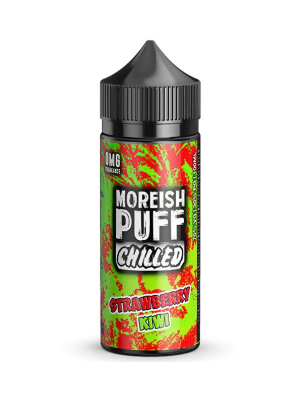 Moreish Puff Chilled Strawberry Kiwi 120ml E Liquid - NYKecigs