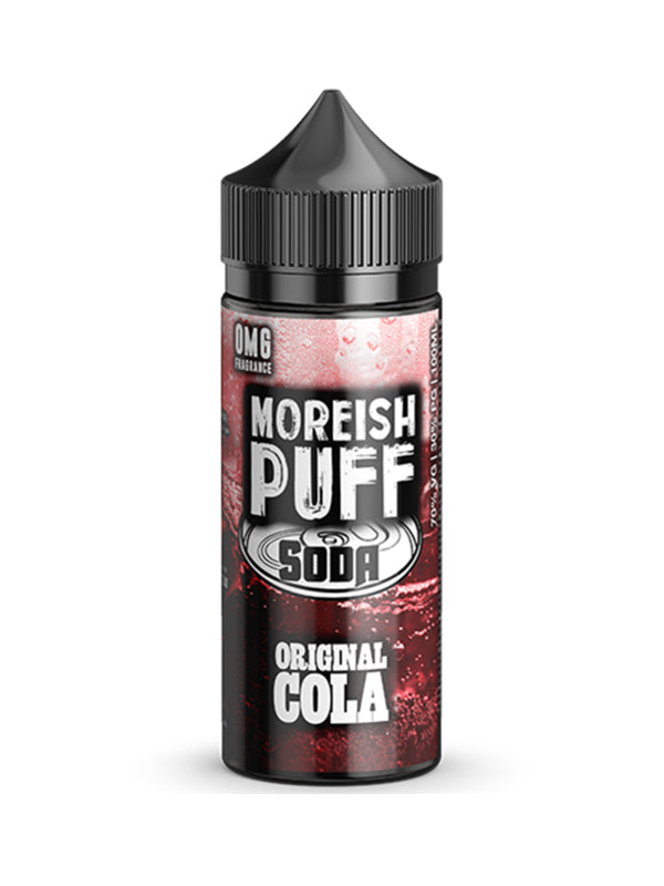 Moreish Puff Soda Original Cola 120ml E Liquid - NYKecigs