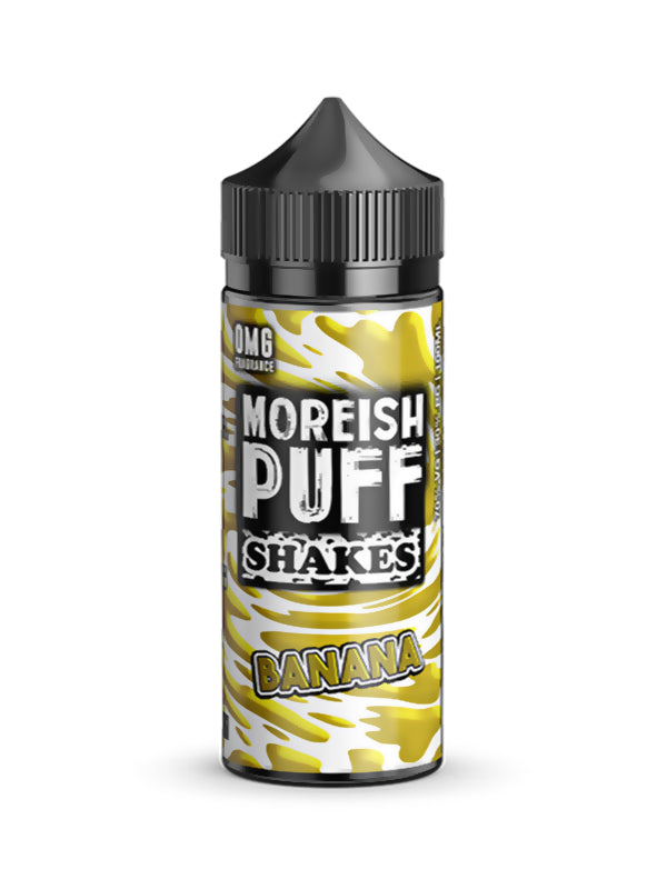 Moreish Puff Shakes Banana 120ml E Liquid - NYKecigs