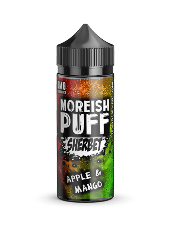 Moreish Puff Sherbet Apple & Mango 120ml E Liquid - NYKecigs