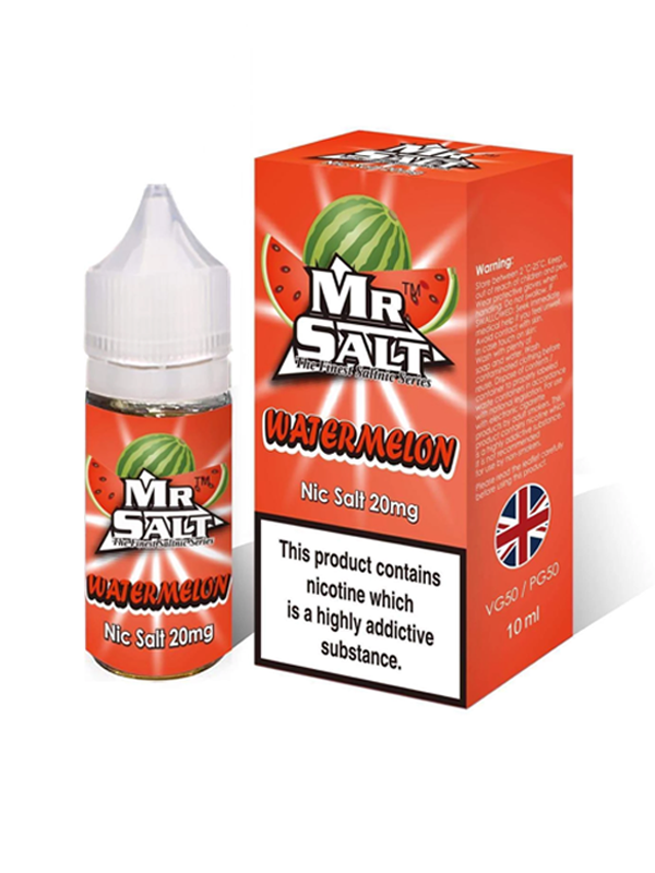 Mr. Salt Watermelon NicSalts E Liquid 10ml - NYKECIGS