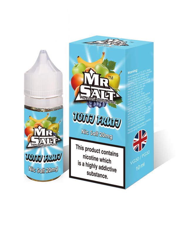 Mr. Salt Tutti Frutti NicSalts E Liquid 10ml - NYKECIGS