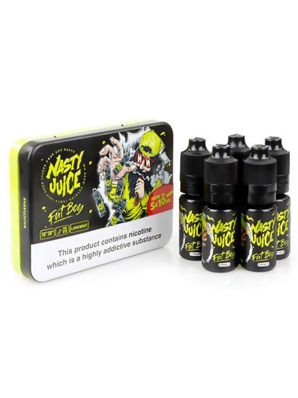Fat Boy - Nasty Juice E Liquid Multipack - NYKECIGS