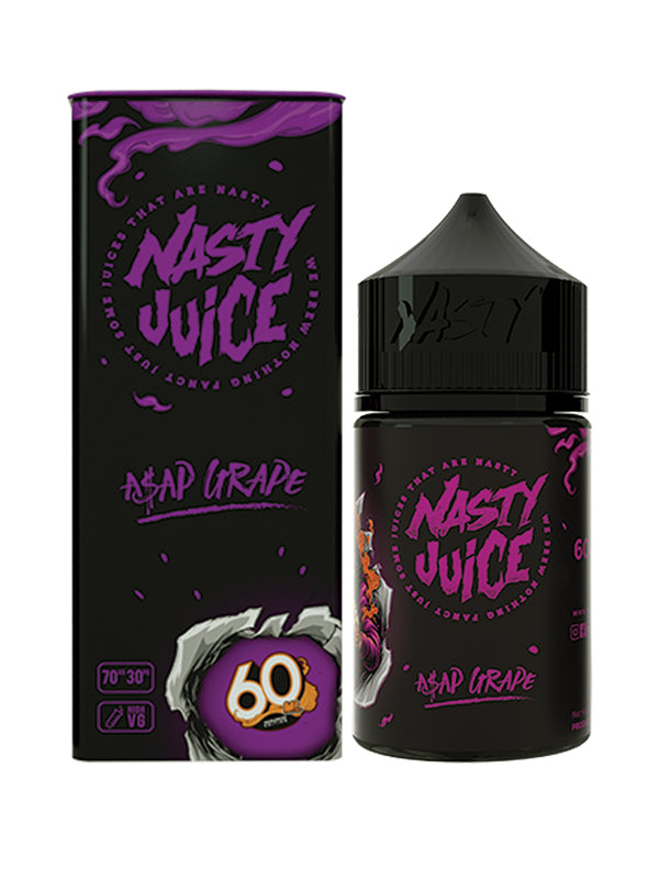 Nasty Juice ASAP Grape E-Liquid 60ml NYKecigs.com The Gourmet Vapor Shop