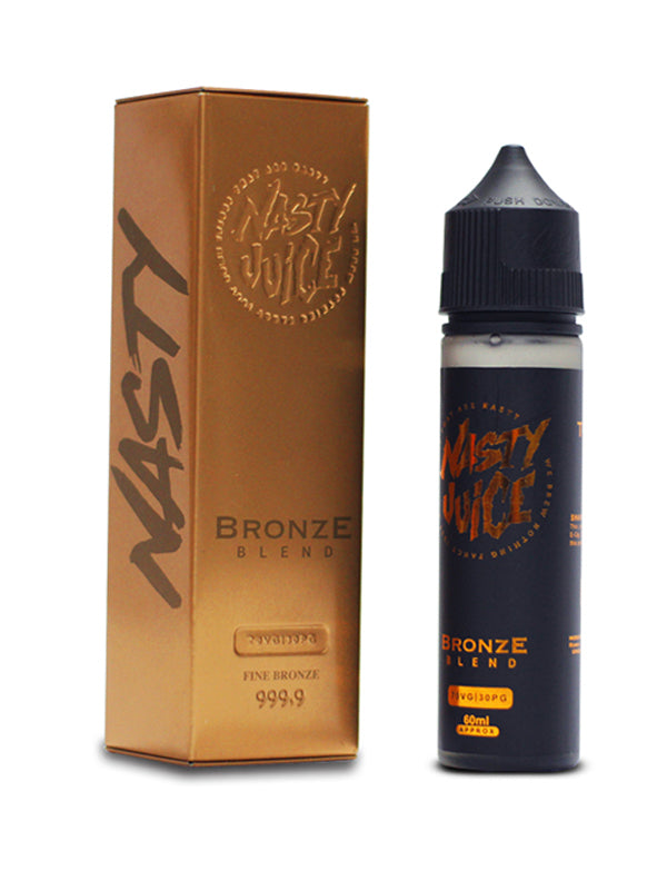 Nasty Juice Bronze Tobacco E-Liquid 60ml NYKecigs.com The Gourmet Vapor Shop