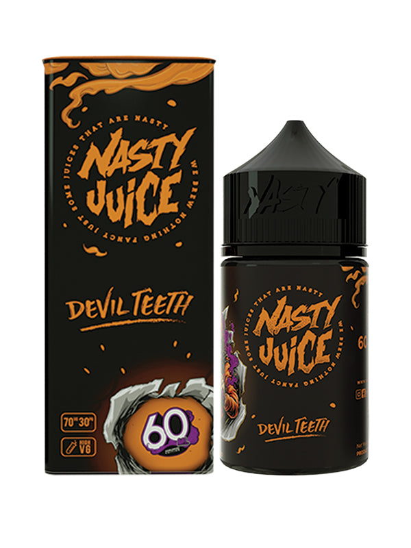 Nasty Juice Devils Teeth E-Liquid 60ml NYKecigs.com The Gourmet Vapor Shop