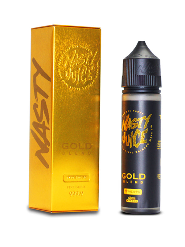Nasty Juice Gold Tobacco E-Liquid 60ml NYKecigs.com The Gourmet Vapor Shop