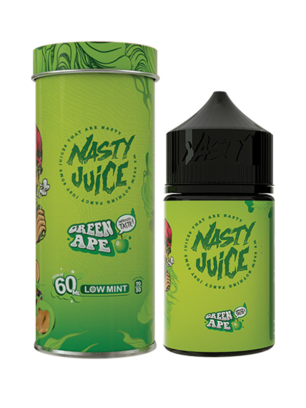 Nasty Juice Green Ape E-Liquid 60ml NYKecigs.com The Gourmet Vapor Shop