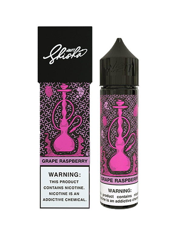 Nasty Juice Shisha Grape Raspberry E-Liquid 60ml NYKecigs.com The Gourmet Vapor Shop