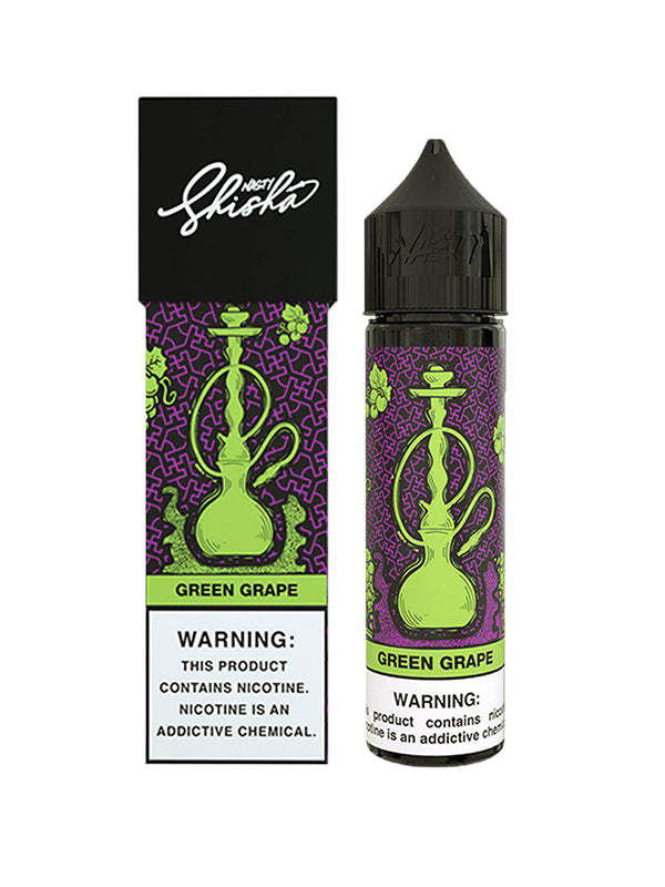 Nasty Juice Shisha Green Grape E-Liquid 60ml NYKecigs.com The Gourmet Vapor Shop