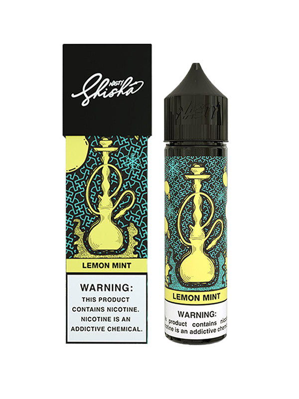 Nasty Juice Shisha Lemon Mint E-Liquid 60ml NYKecigs.com The Gourmet Vapor Shop