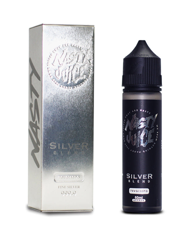 Nasty Juice Silver Tobacco E-Liquid 60ml NYKecigs.com The Gourmet Vapor Shop
