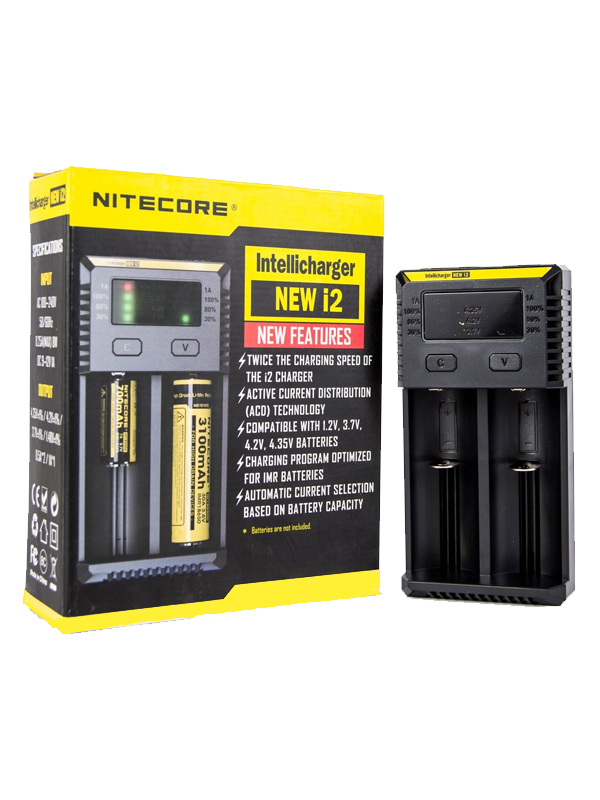 Nitecore New i2 Intellicharger - NYKECIGS