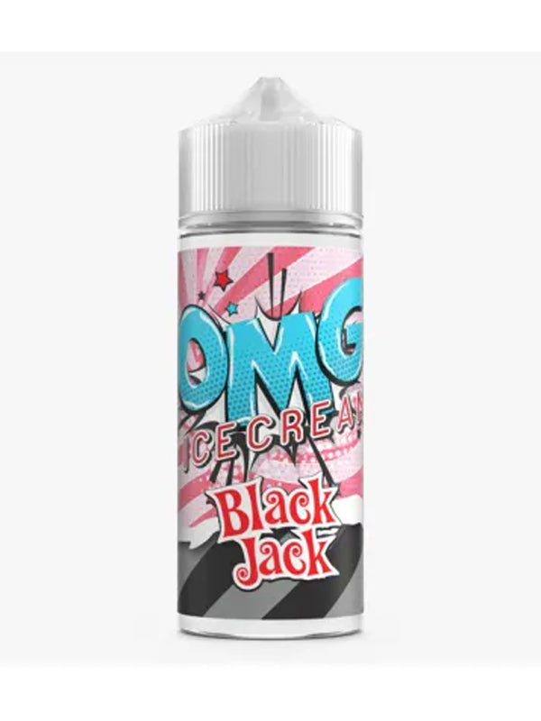 OMG Ice Cream Black Jack E Liquid 120ml NYKecigs The Gourmet Vapor Shop
