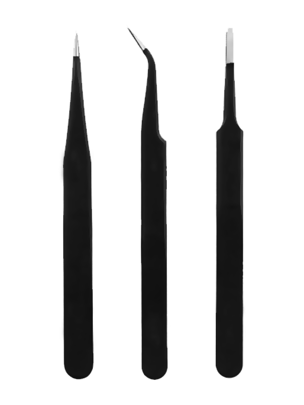 Pointed Curved Tweezers - NYKECIGS