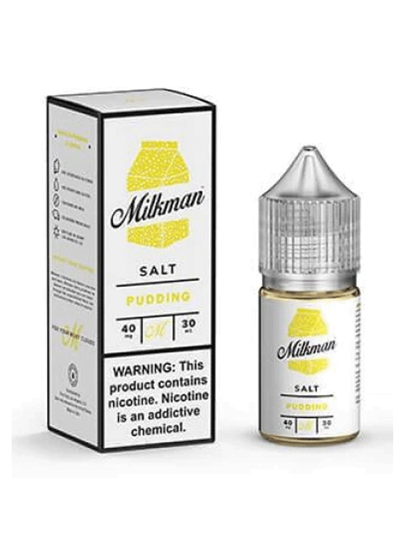 The Milkman Pudding Nic Salt E Liquid 10ml NYKecigs.com