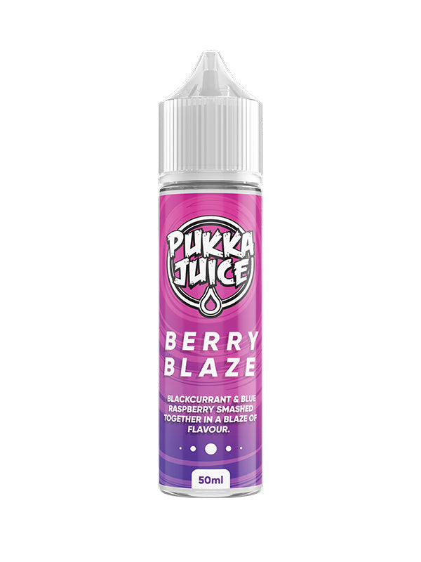 Pukka Juice Berry Blaze Shortfill Eliquid NYKecigs.com The Gourmet Vapor Shop