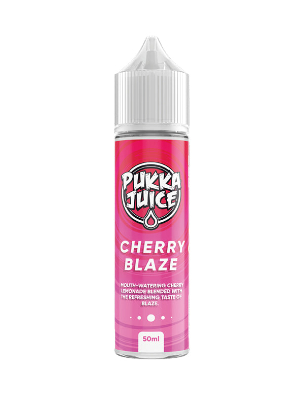 Pukka Juice Cherry Blaze E Liquid 60ml Shortfill NYKecigs.com The Gourmet Vapor Shop