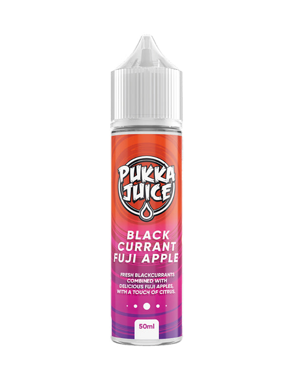 Pukka Juice Blackcurrant Fuji Apple E Liquid 60ml Shortfill NYKecigs.com The Gourmet Vapor Shop