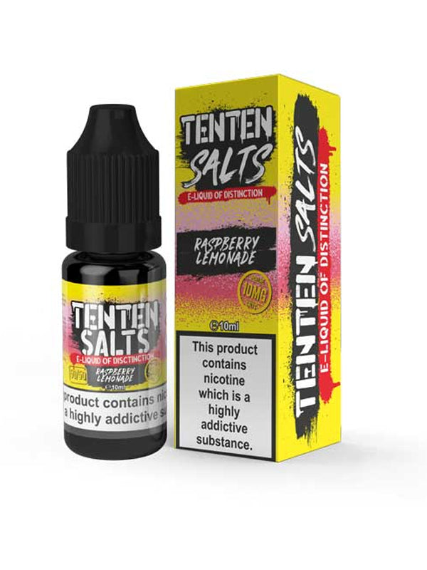 Raspberry Lemonade TenTen Salt E Liquid 10ml NYKecigs The Gourmet Vapor Shop