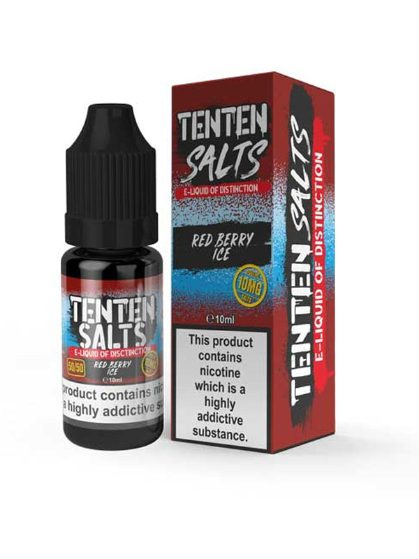 Red Berry Ice TenTen Salt E Liquid 10ml NYKecigs The Gourmet Vapor Shop