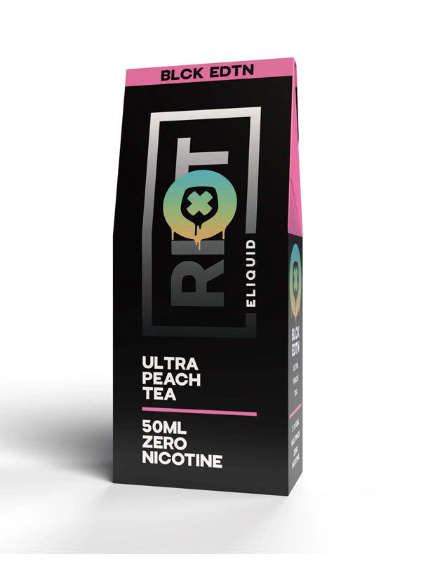 Riot Squad BLCK EDTN Ultra Peach Tree E-Liquid 60ml NYKecigs The Gourmet Vapor Shop