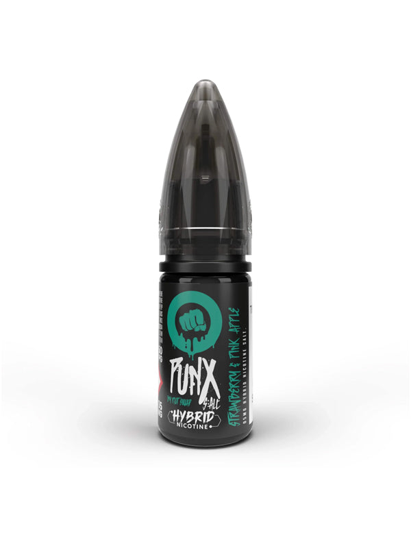 Riot Squad BLCK EDTN Strawberry Pink Apple 10ml Hybrid Salt E Liquid NYKecigs The Gourmet Vapor Shop