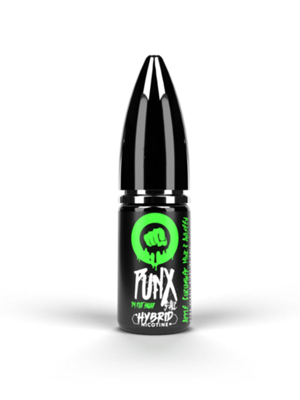 Riot Squad PUNX Apple Cucumber Mint Aniseed 10ml Hybrid Nic Salt E Liquid NYKecigs.com The Gourmet Vapor Shop