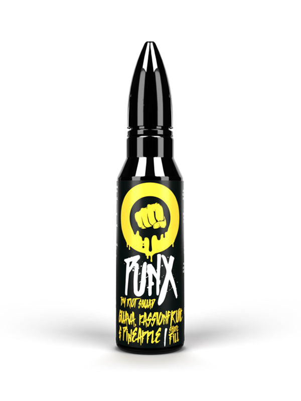 Riot Squad PUNX Guava Passion Fruit Pineapple E-Liquid 60ml NYKecigs.com The Gourmet Vapor Shop