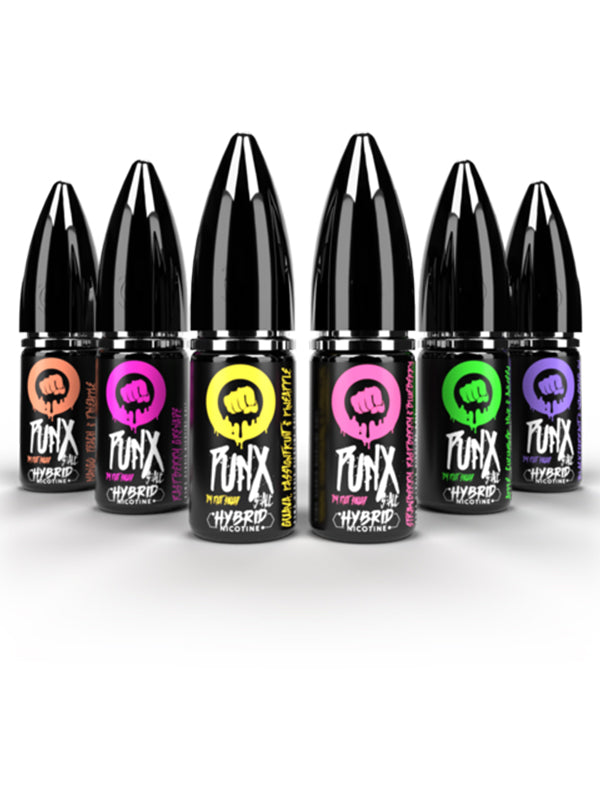 Riot Squad PUNX Raspberry Grenade 10ml Hybrid Nic Salt E Liquid NYKecigs.com The Gourmet Vapor Shop