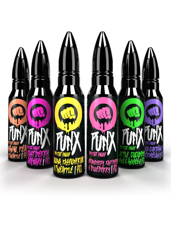 Riot Squad PUNX Apple Cucumber Mint Aniseed E-Liquid 60ml