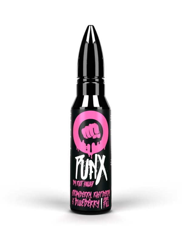 Riot Squad PUNX Strawberry Raspberry Blueberry E-Liquid 60ml NYKecigs.com The Gourmet Vapor Shop