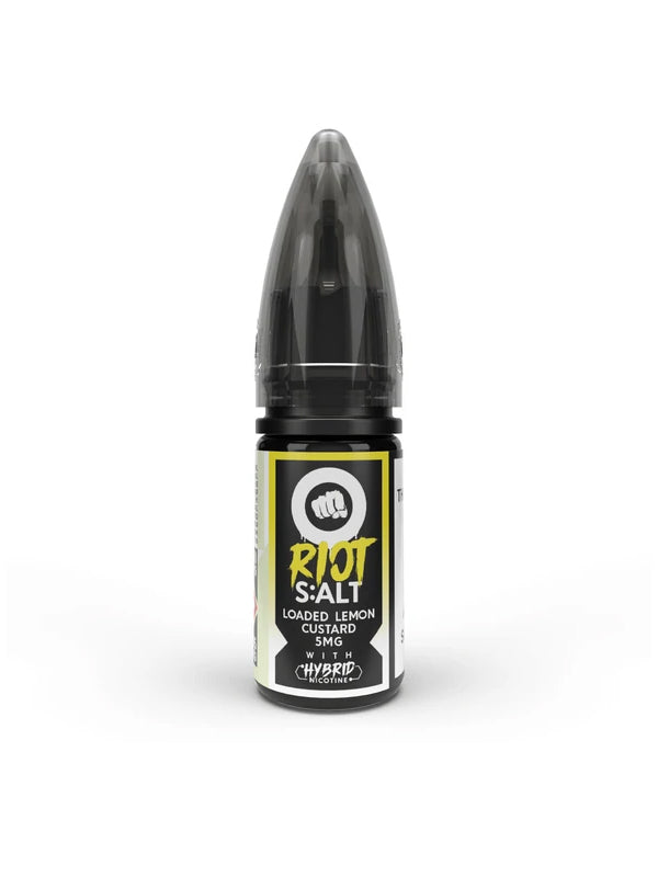 Riot Squad Loaded Lemon Custard Hybrid Nic Salt E Liquid 10ml NYKecigs The Gourmet Vapor Shop