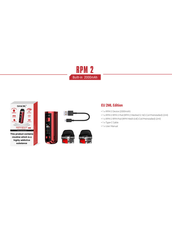 SMOK RPM 2 Pod Kit