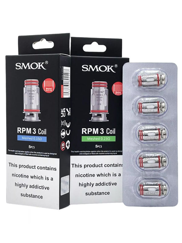 Smok RPM 3 Replacement Coils (5 Pack) NYKecigs The Gourmet Vapor Shop