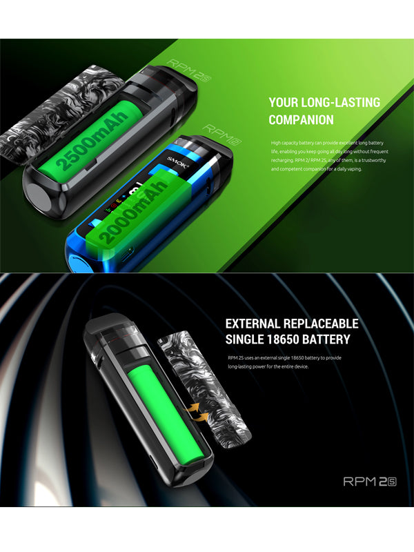 Smok RPM 2S 80W Pod Mod Kit NYKecigs The Gourmet Vapor Shop NYKVape