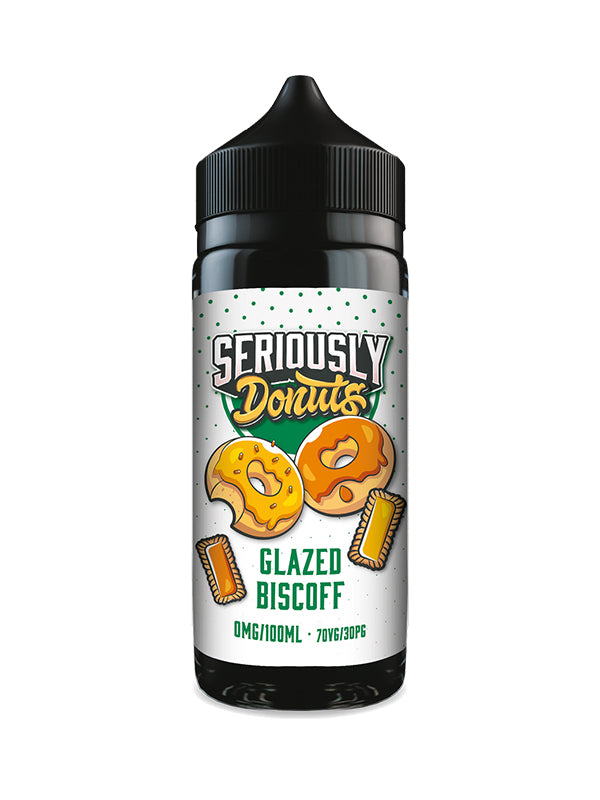 Seriously DONUTS Glazed Biscoff E Liquid 120ml NYKecigs.com The Gourmet Vapor Shop