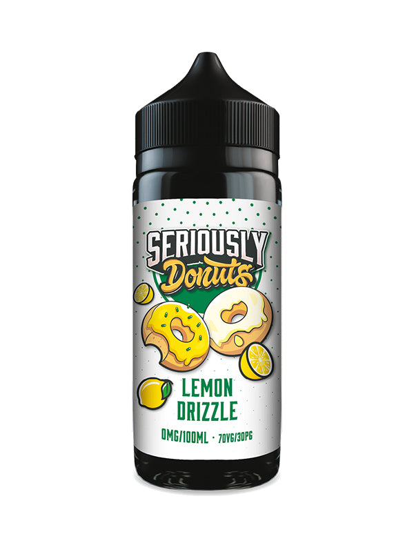Seriously DONUTS Lemon Drizzle E Liquid 120ml NYKecigs.com The Gourmet Vapor Shop