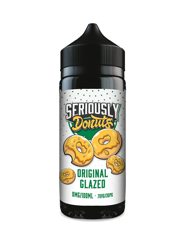 Seriously DONUTS Original Glazed E Liquid 120ml NYKecigs.com The Gourmet Vapor Shop