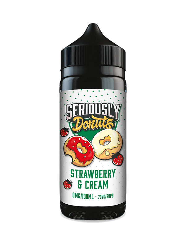 Seriously DONUTS Strawberry & Cream E Liquid 120ml NYKecigs.com The Gourmet Vapor Shop
