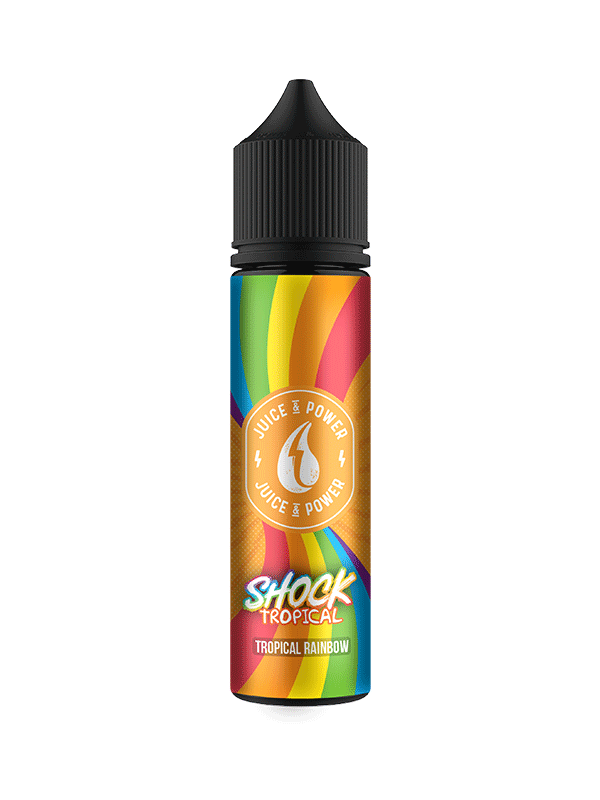 Juice"N"Power Shock Tropical 60ml E Liquid - NYKecigs.com